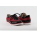 HELIOS piros-fekete női cipő
